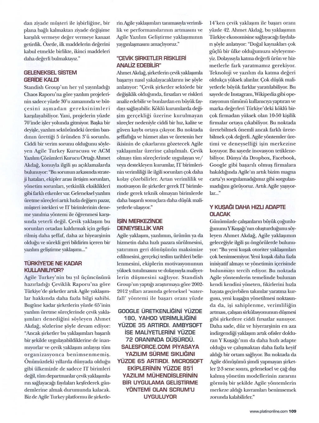 Platin, Şubat 2015